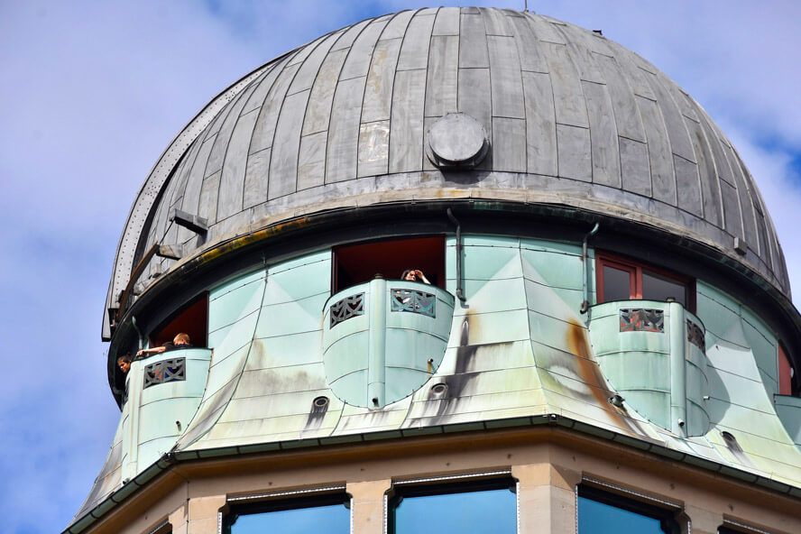 People in the Observatory