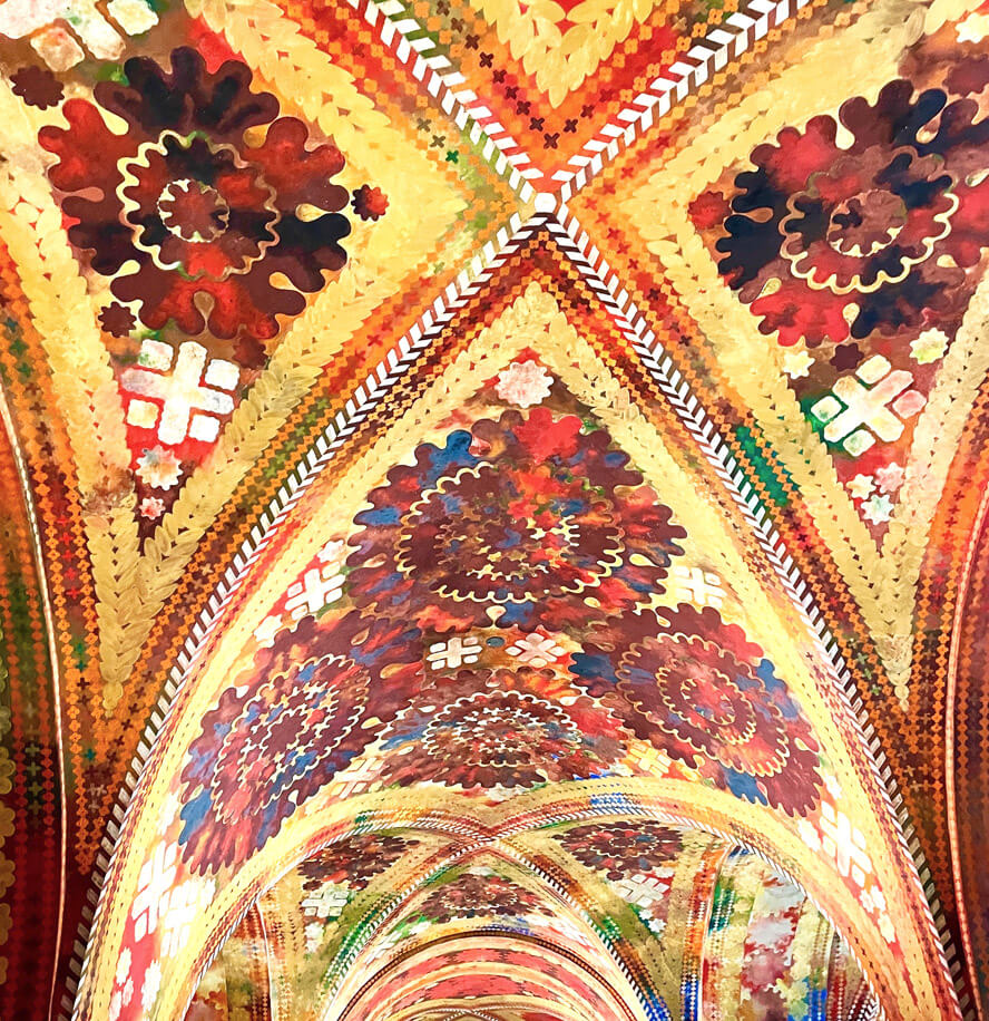 Police Station Ceiling by Augusto Giacometti