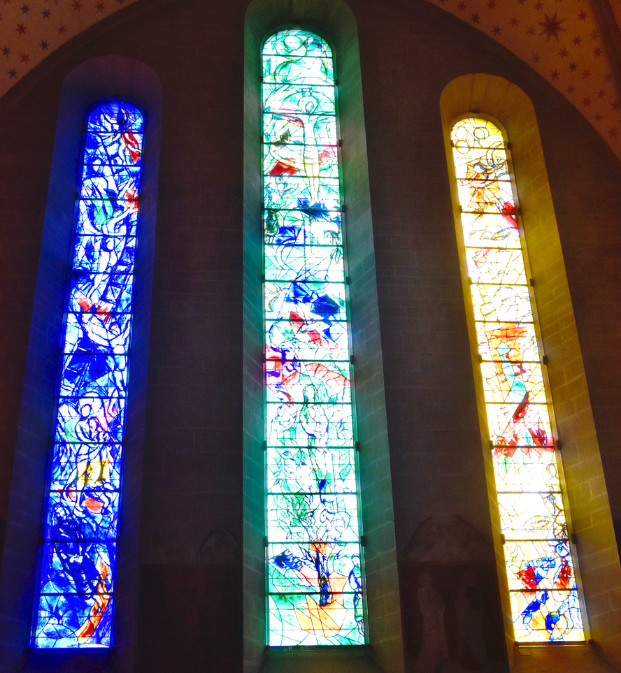 Chagall Stained Glass in the Fraumunster