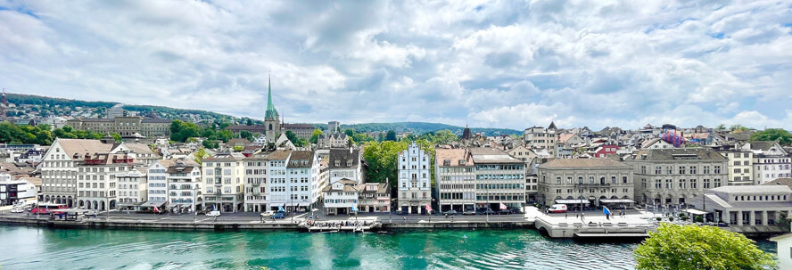 Zurich from the Lindenhof