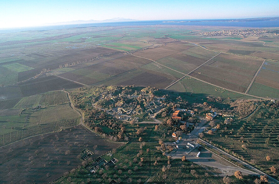Aerial View of Troy. Troy – Walking with Achilles, Ajax & Agamemnon