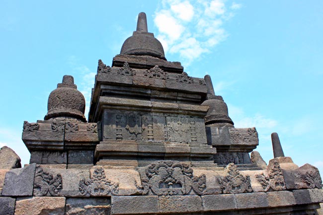 Borobudur is a 9th-century Mahayana Buddhist Temple in Magelang | Location: Yogyakarta,  Indonesia