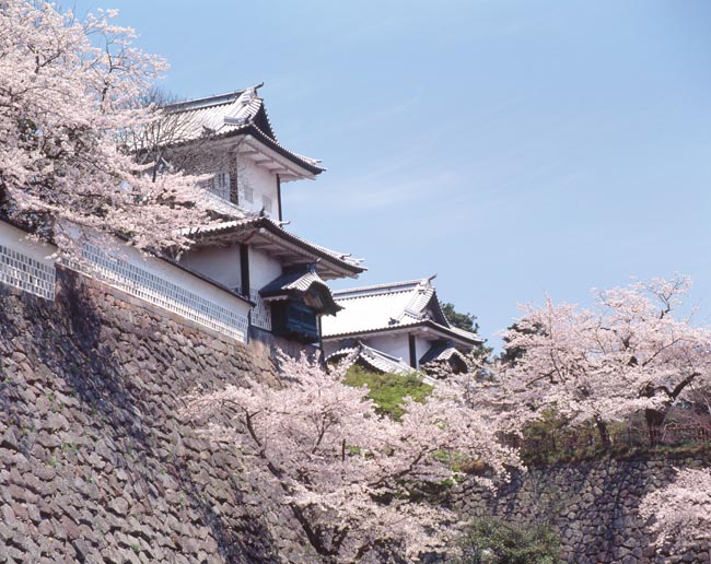 Kanazawa Castle in spring | Location: Kanazawa,  Japan