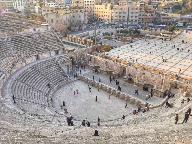 Roman Theatre of Amman | Location: Amman,  Jordan