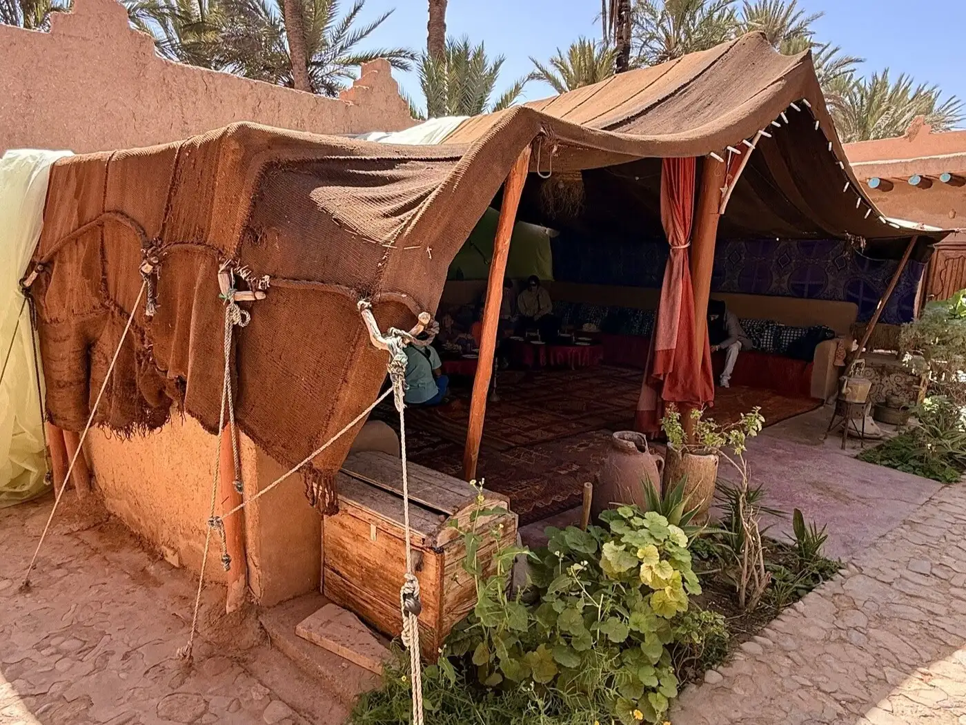 Guelmim lunch stop - Morocco | Location: Mauritania