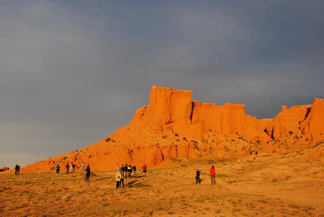 Bayanzag Flaming Cliffs | Location: Mongolia