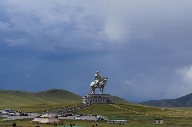 Genghis Khan statue | Location: Mongolia