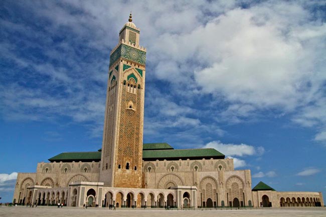 The Hassan II Mosque | Location: Casablanca,  Morocco