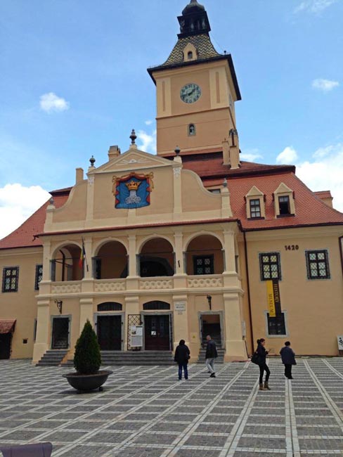 Town Hall and Museum built 1420 | Location: Brasov,  Romania