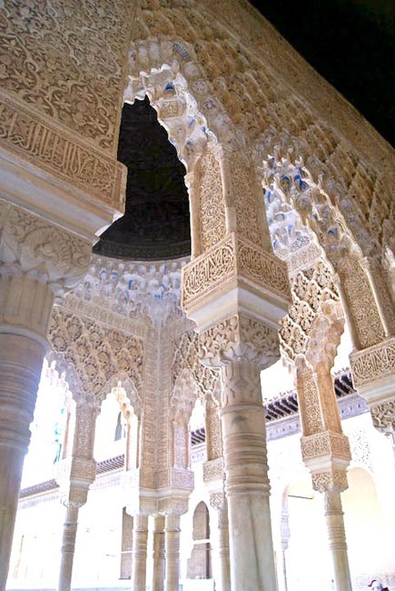 Portico at the Alhambra | Location: Granada,  Spain