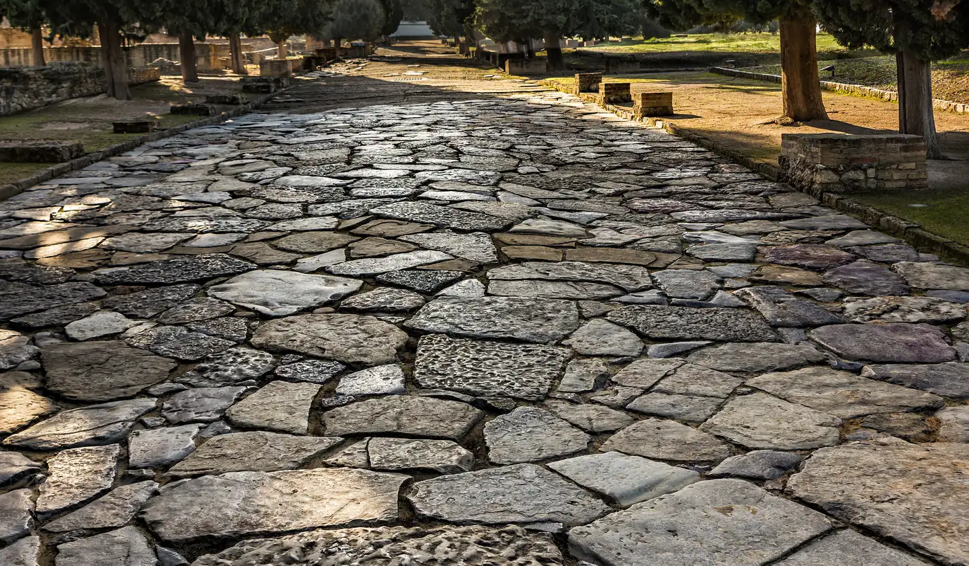 El Camino's ancient stones | Location: Spain