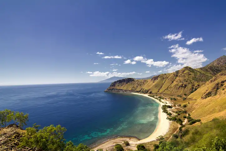 View from Statue of Cristo Rei | Location: Dili, Timor-Leste
