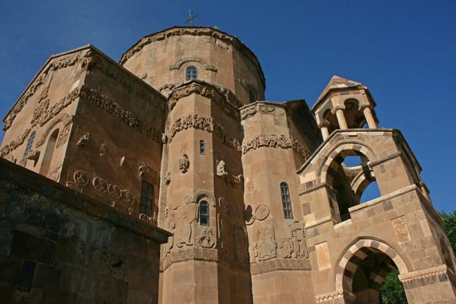 Church of the Holy Cross of Akdamar was built as a palatine church for the kings of Vaspurakan and later serving as the seat of the Armenian Catholicosate of Aghtamar. | Location: Van,  Turkey