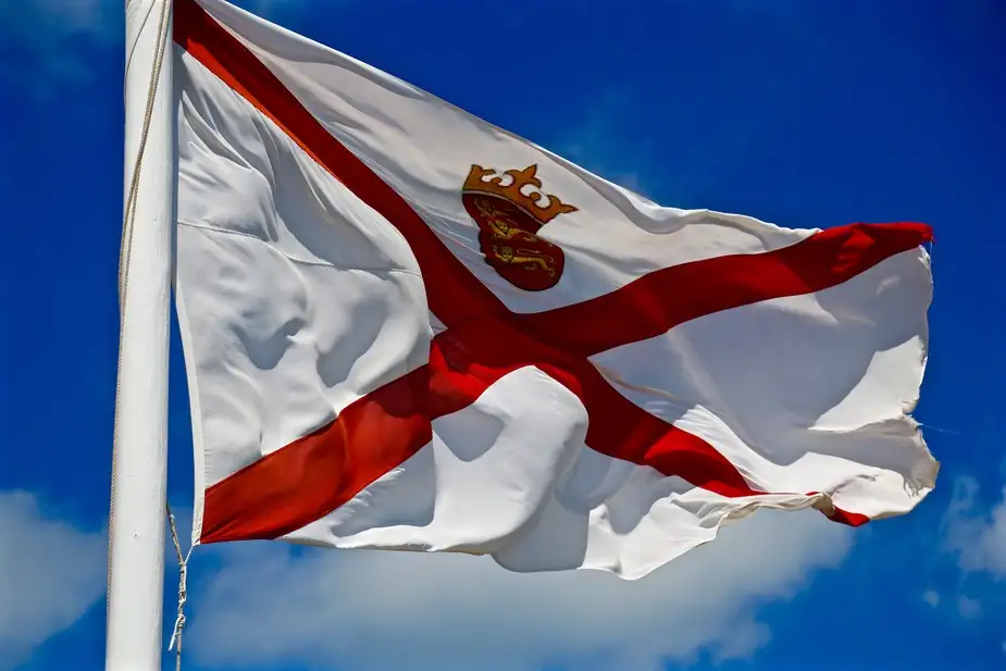 Island of Jersey flag | Location: Jersey Island, United Kingdom