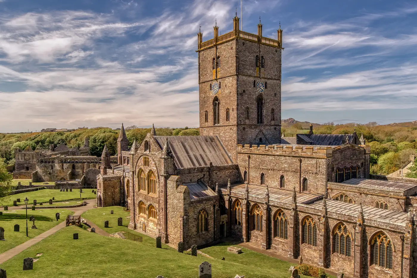 St David's Cathedral, Pembrokeshire, Wales | Location: United Kingdom