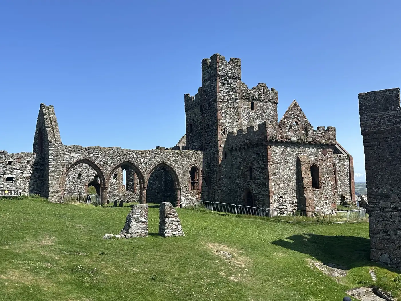 Peel Cathedral, Isle of Man | Location: United Kingdom