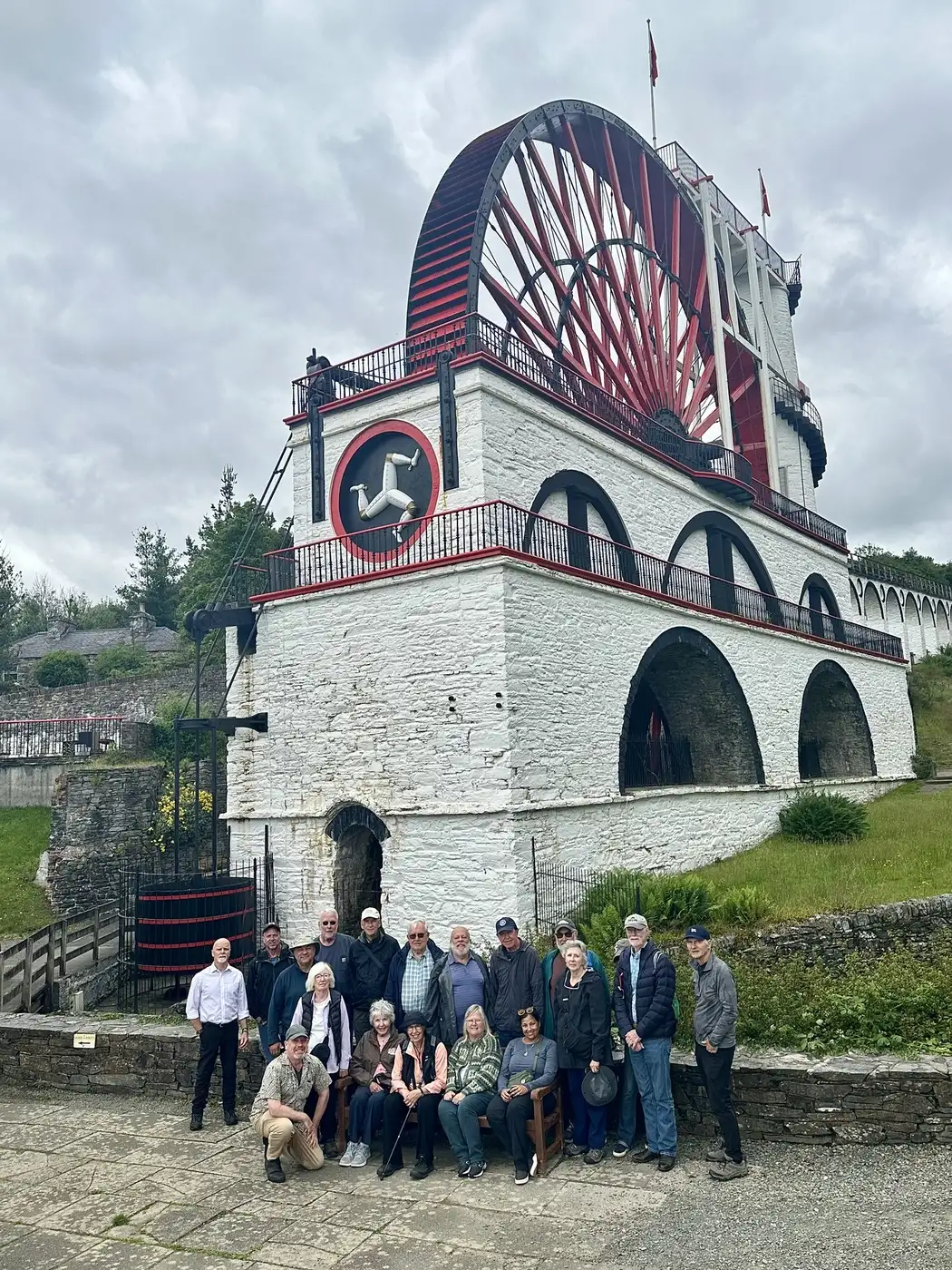 The Great Laxey Wheel, Isle of Man | Location: United Kingdom