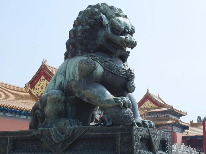 Forbidden City Lion | Location: Beijing,  China