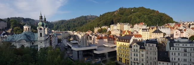 City Panorama | Location: Karlovy Vary,  Czech Republic