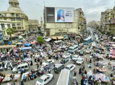 Bustling Cairo on a typical day! | Location: Cairo,  Egypt