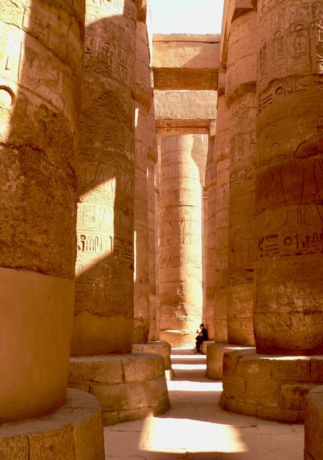 Solitude away from the Karnak crowds | Location: Luxor,  Egypt