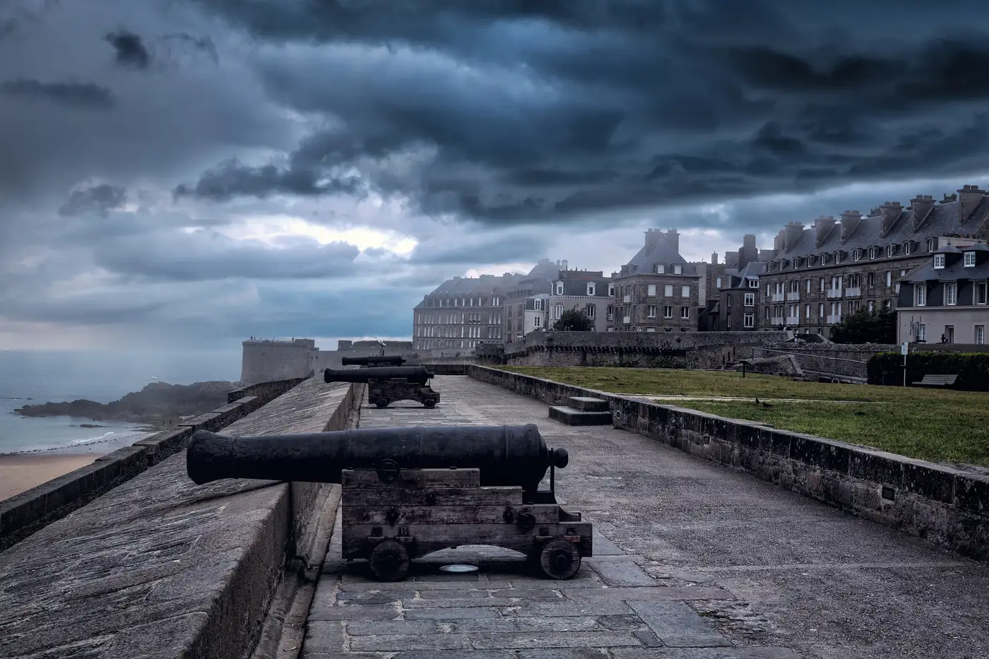 WW2 Ramparts | Location: Saint-Malo, France