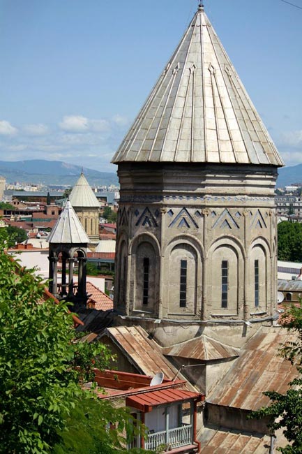 The Spire of the Armenian Church | Location: Tbilisi,  Georgia