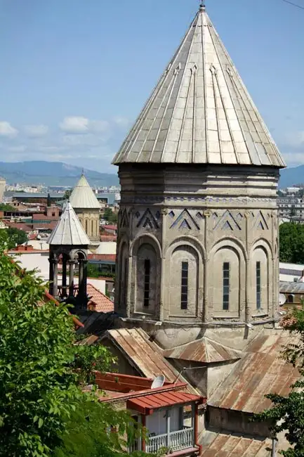 The Spire of the Armenian Church | Location: Tbilisi, Georgia