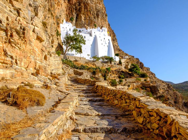 Hozoviotissa Monastery | Location: Amorgos,  Greece