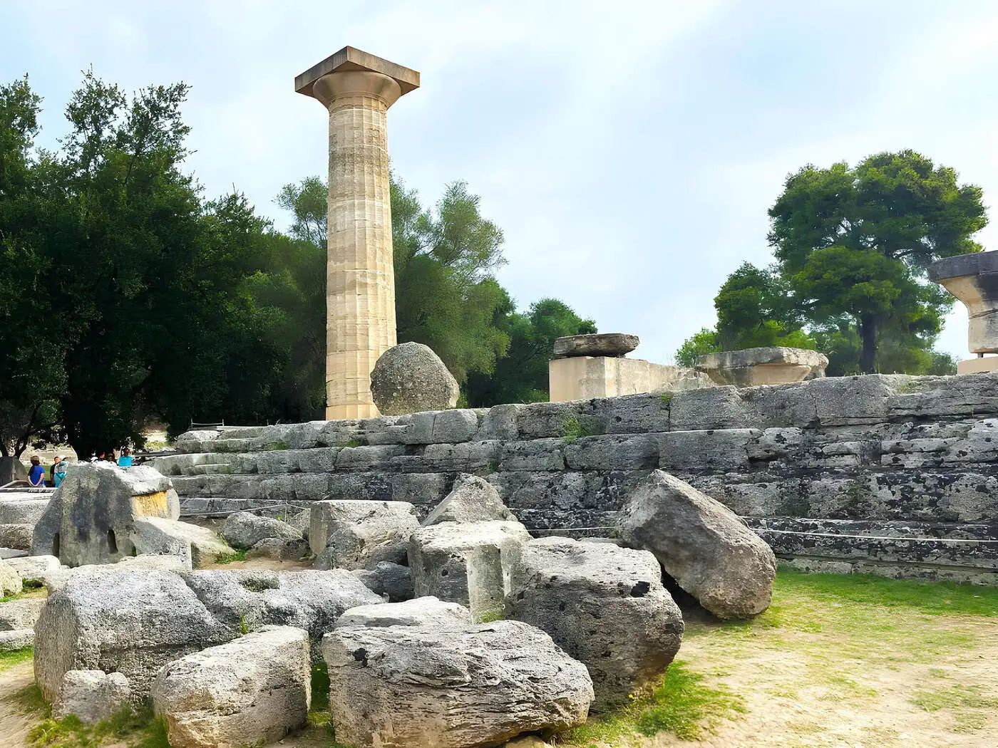 Temple of Zues | Location: Olympia, Greece