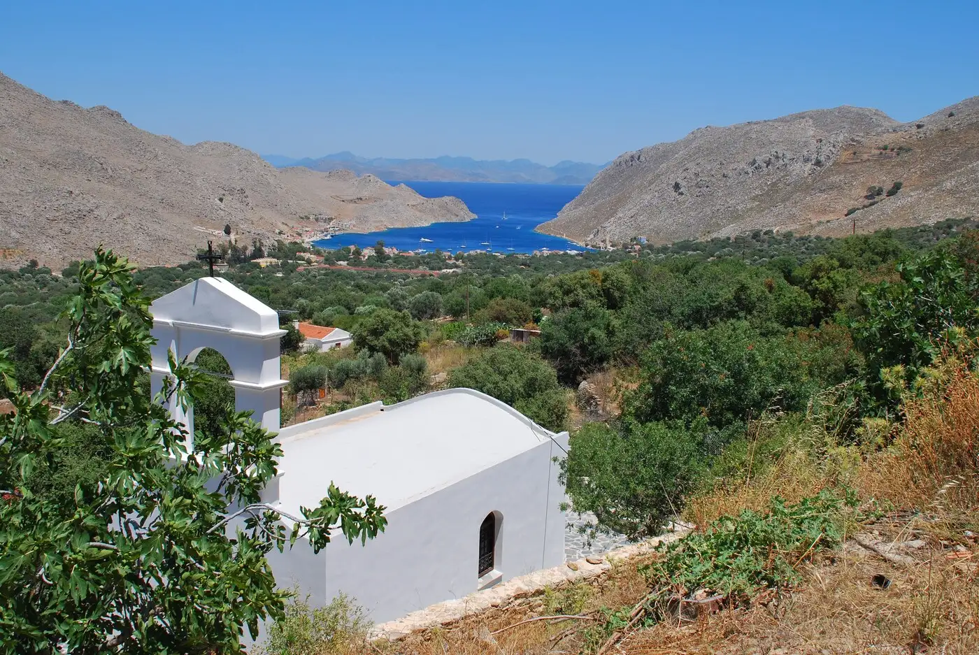 Walking in Pedi, Symi Island | Location: Symi, Greece