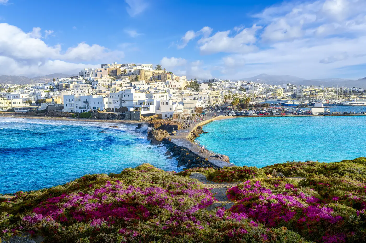 The capital, Chora | Location: Naxos, Greece