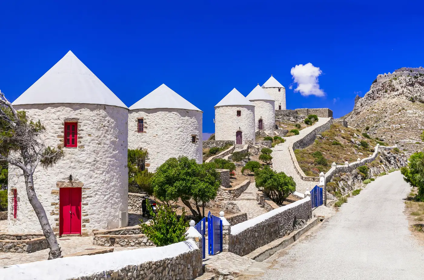Pastelio Castle Walk, Leros | Location: Leros, Greece