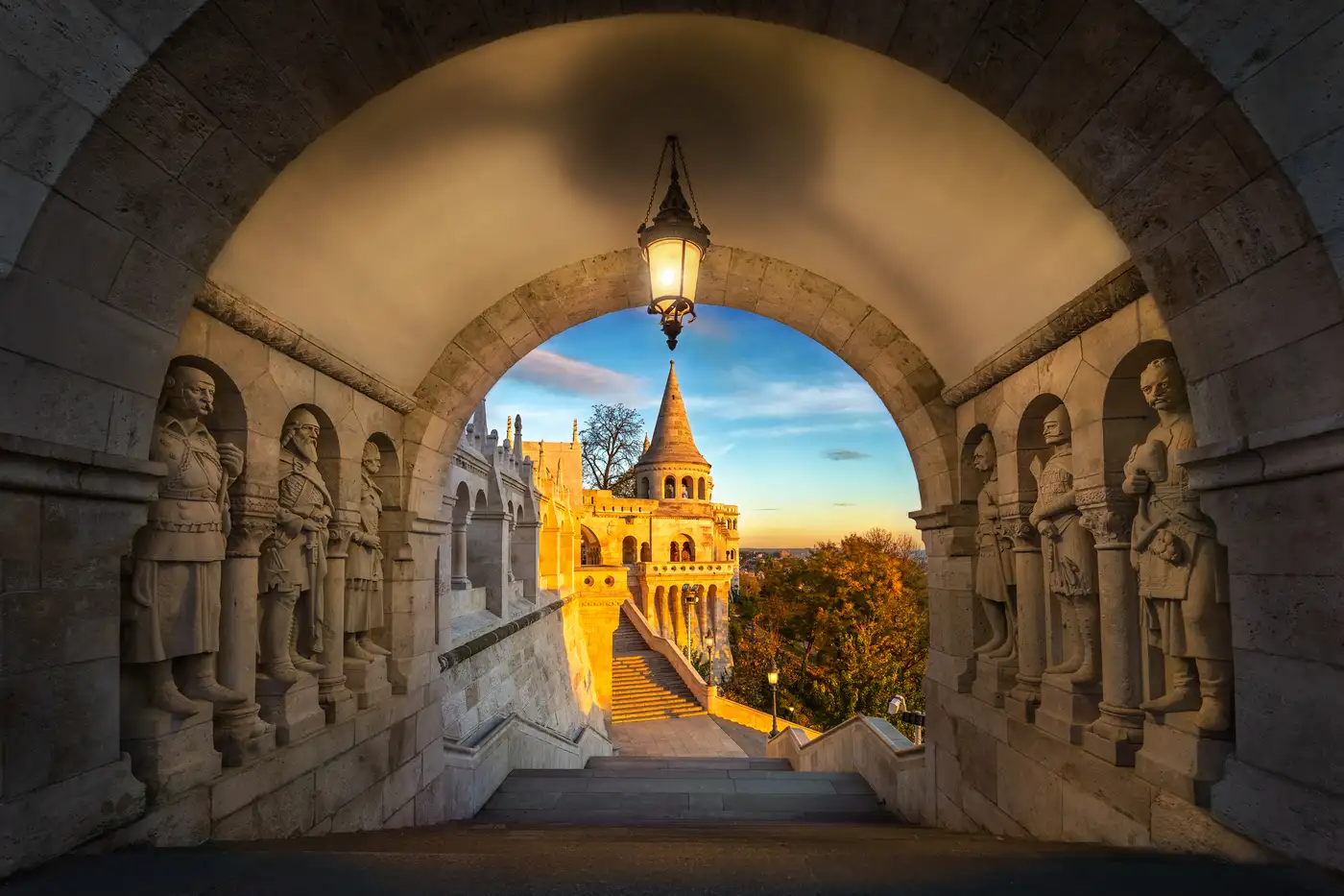 Entrance to Buda District | Location: Budapest, Hungary